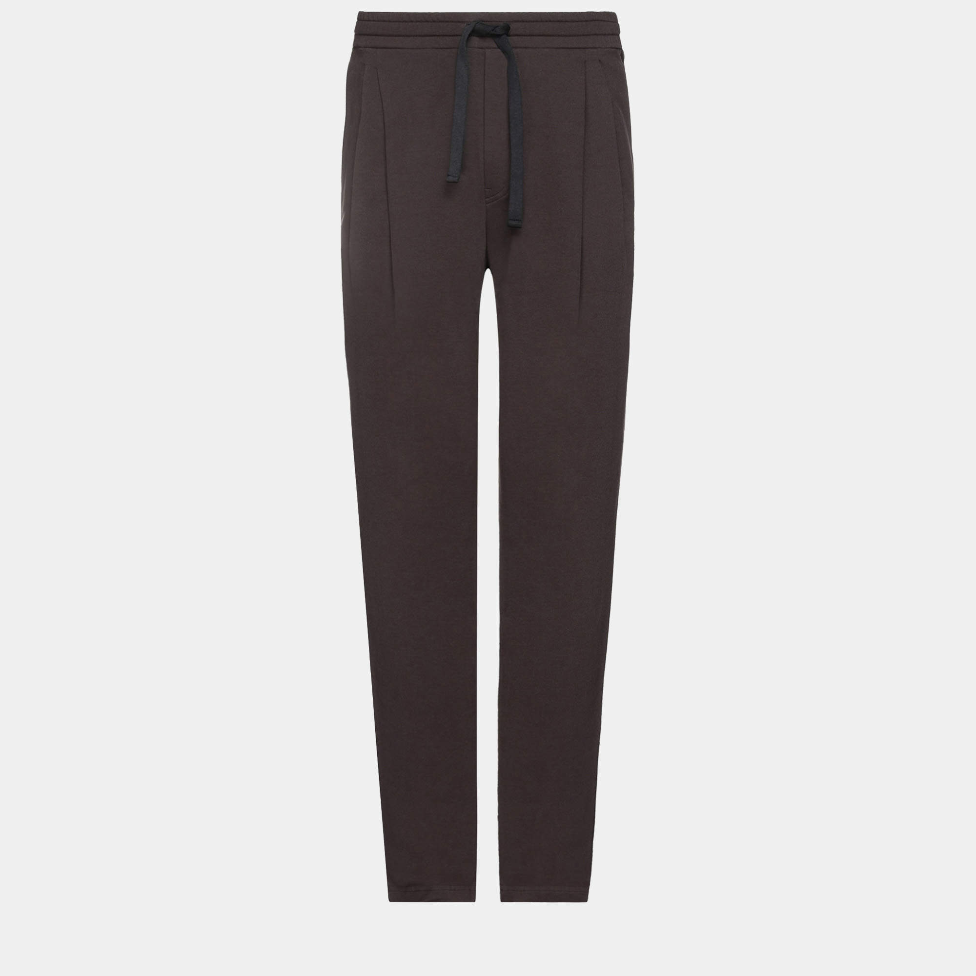 Pre Owned Dolce & Gabbana Cotton Pants 52