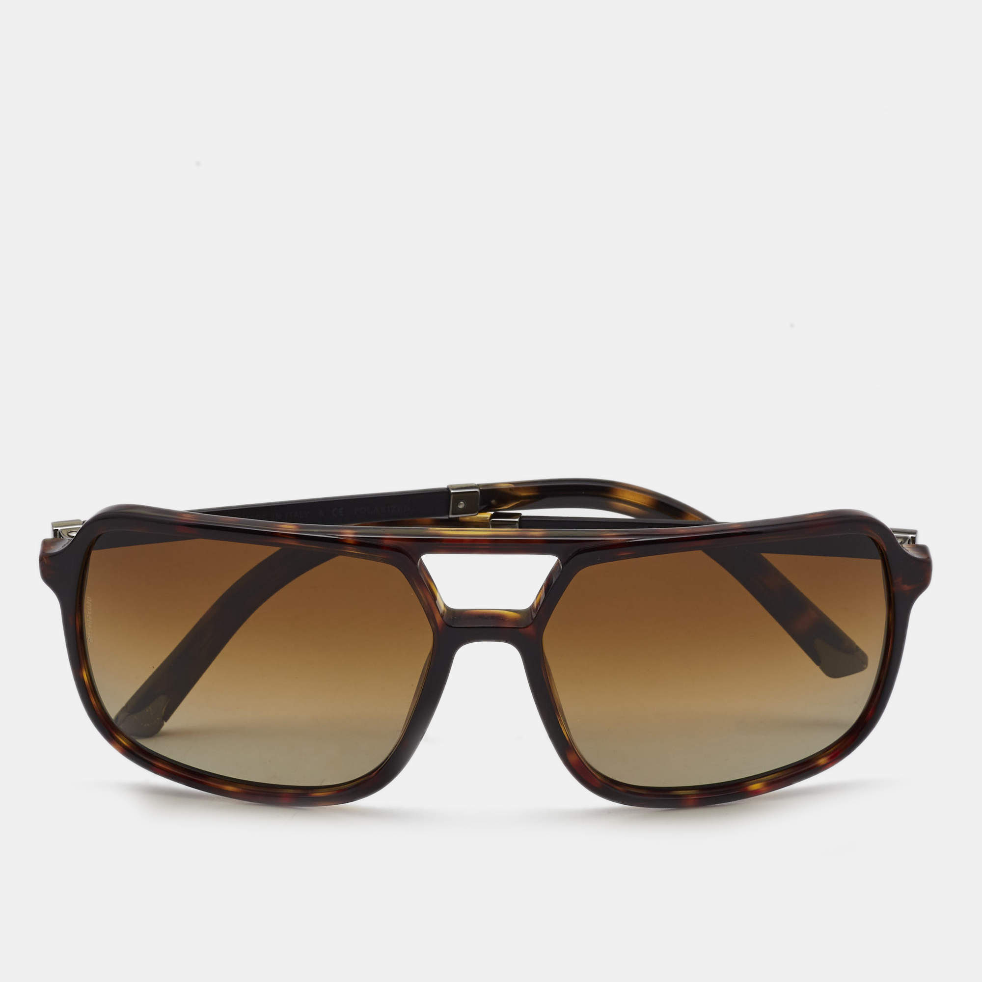 Dolce & Gabbana Brown Tortoise DG4241 Square Sunglasses