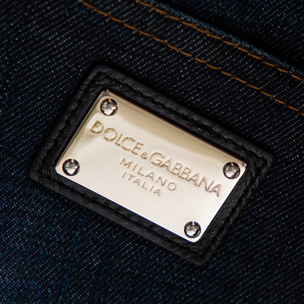 Dolce \u0026 Gabbana Indigo Denim 16 Classic 
