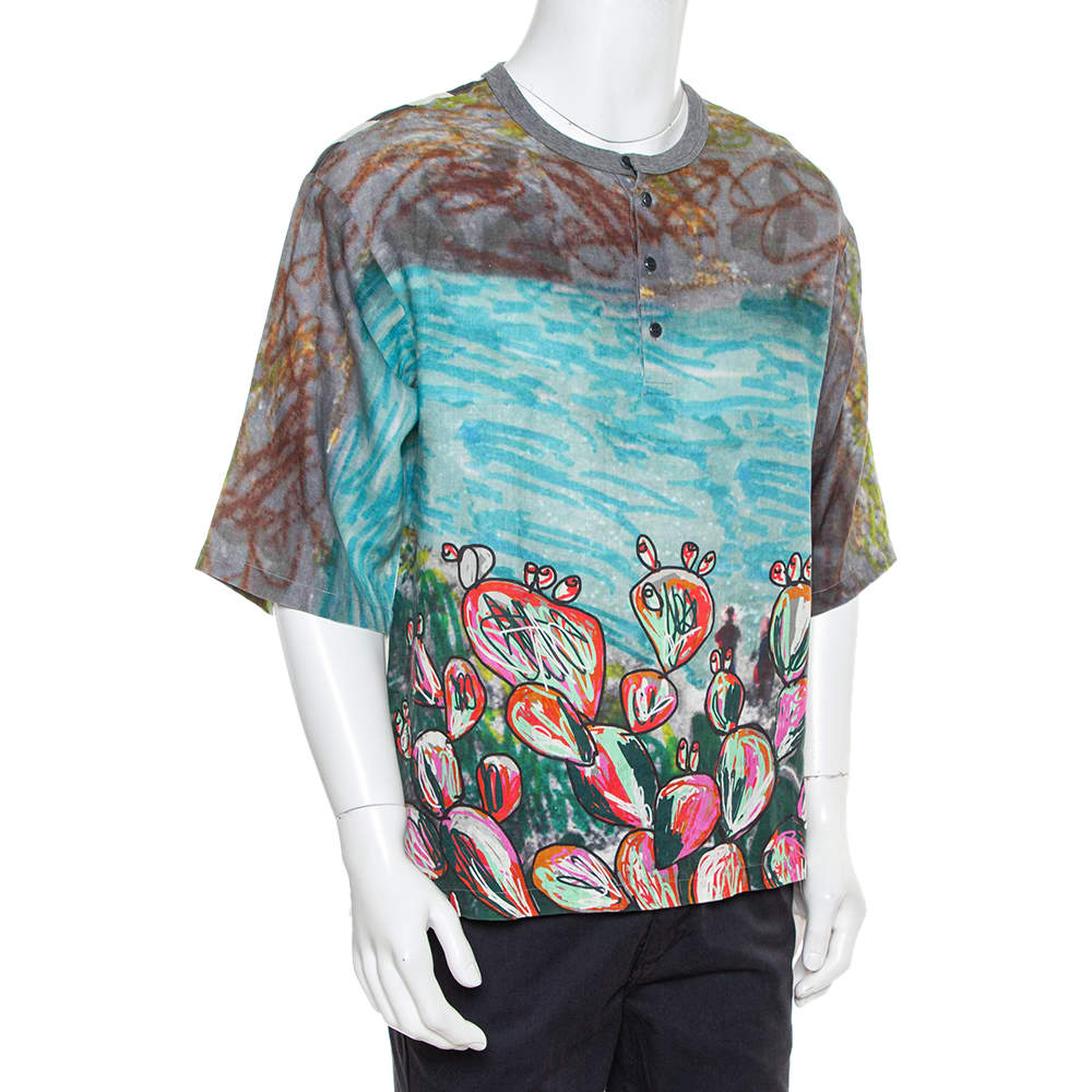 LOUIS VUITTON Graffiti T-shirt Size XS Authentic Men Used from Japan