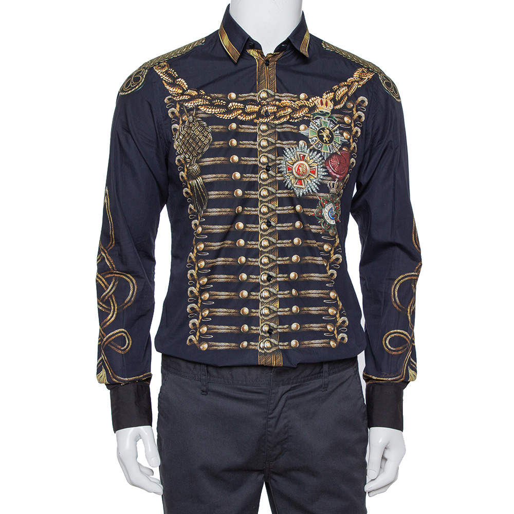 Dolce and shop gabbana military shirt