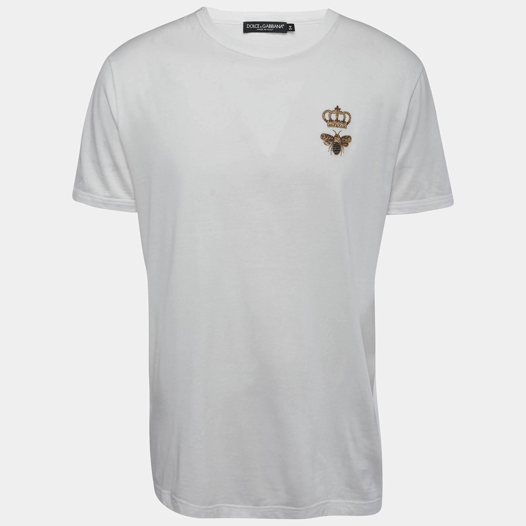 DOLCE & GABBANA クロップド長袖Tシャツ Dolce & Gabbana ドルチェ＆ガッバーナ DG ロゴプリント Tシャツ