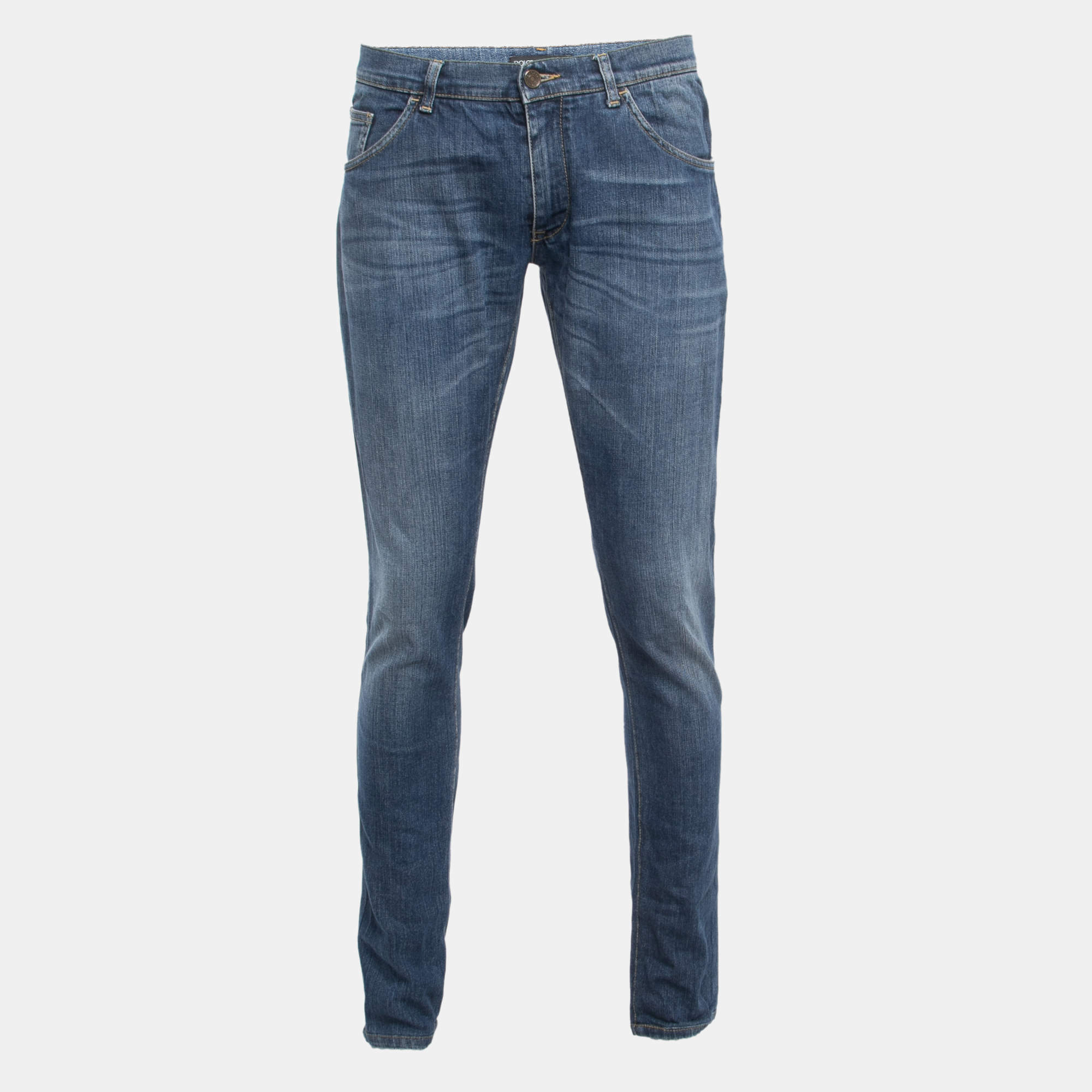 Pre Owned Dolce & Gabbana Blue Denim 14 Jeans Waist 33"