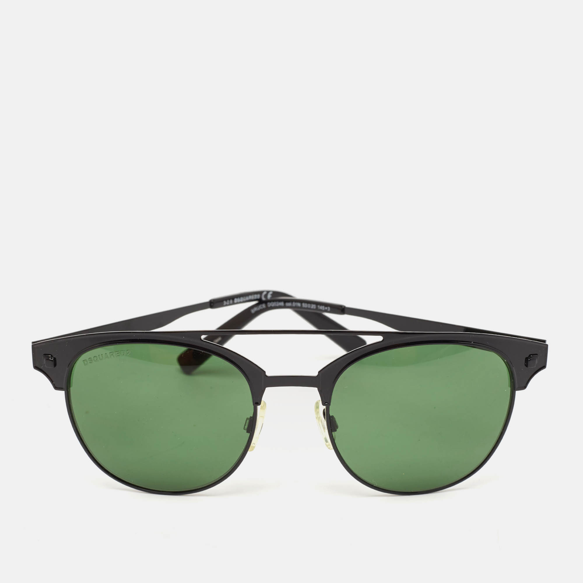 Dsquared2 Black DQ 0246 Bruce Aviator Sunglasses