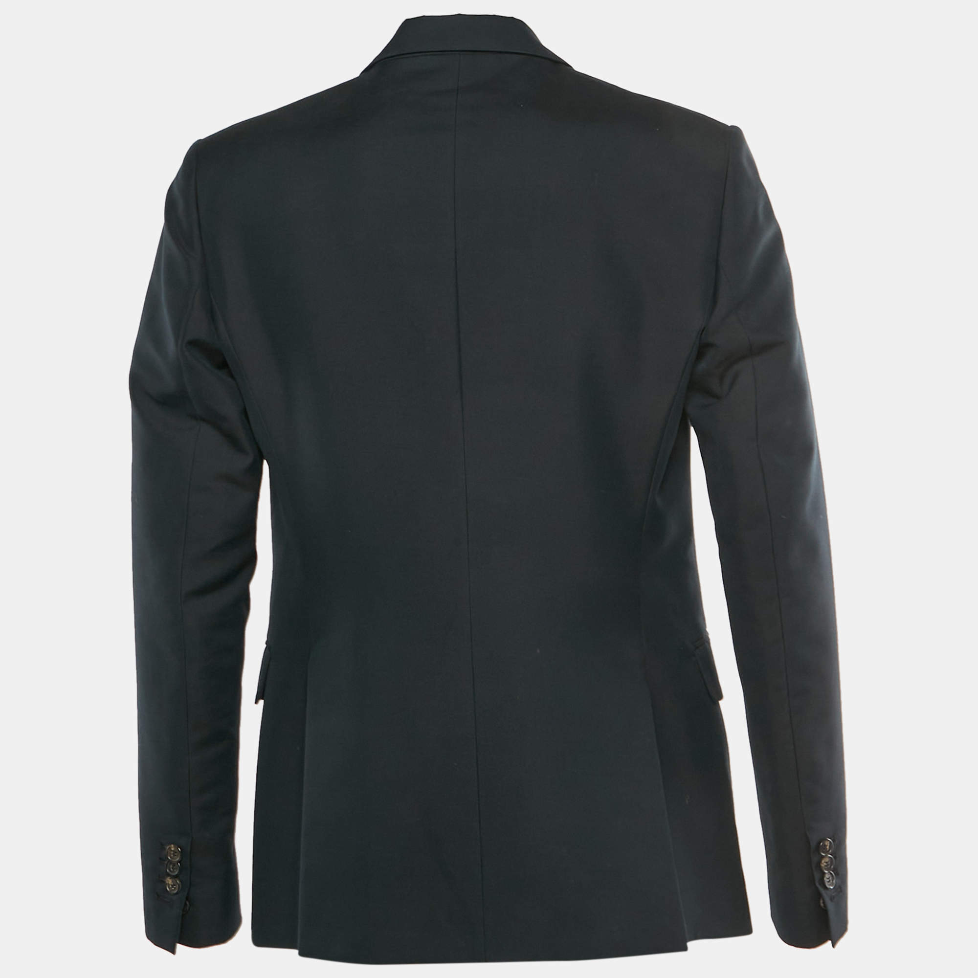 Dsquared2 Navy Blue Zip-Up Officer Jacket L Dsquared2 | TLC