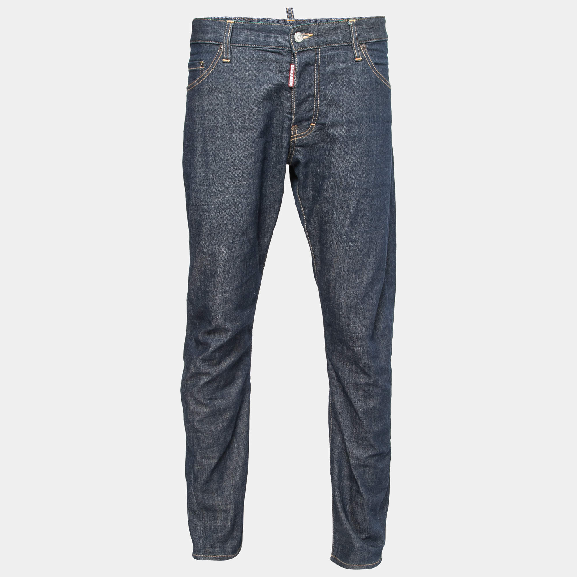 Pre Owned Dsquared2 Blue Denim Jeans XXL