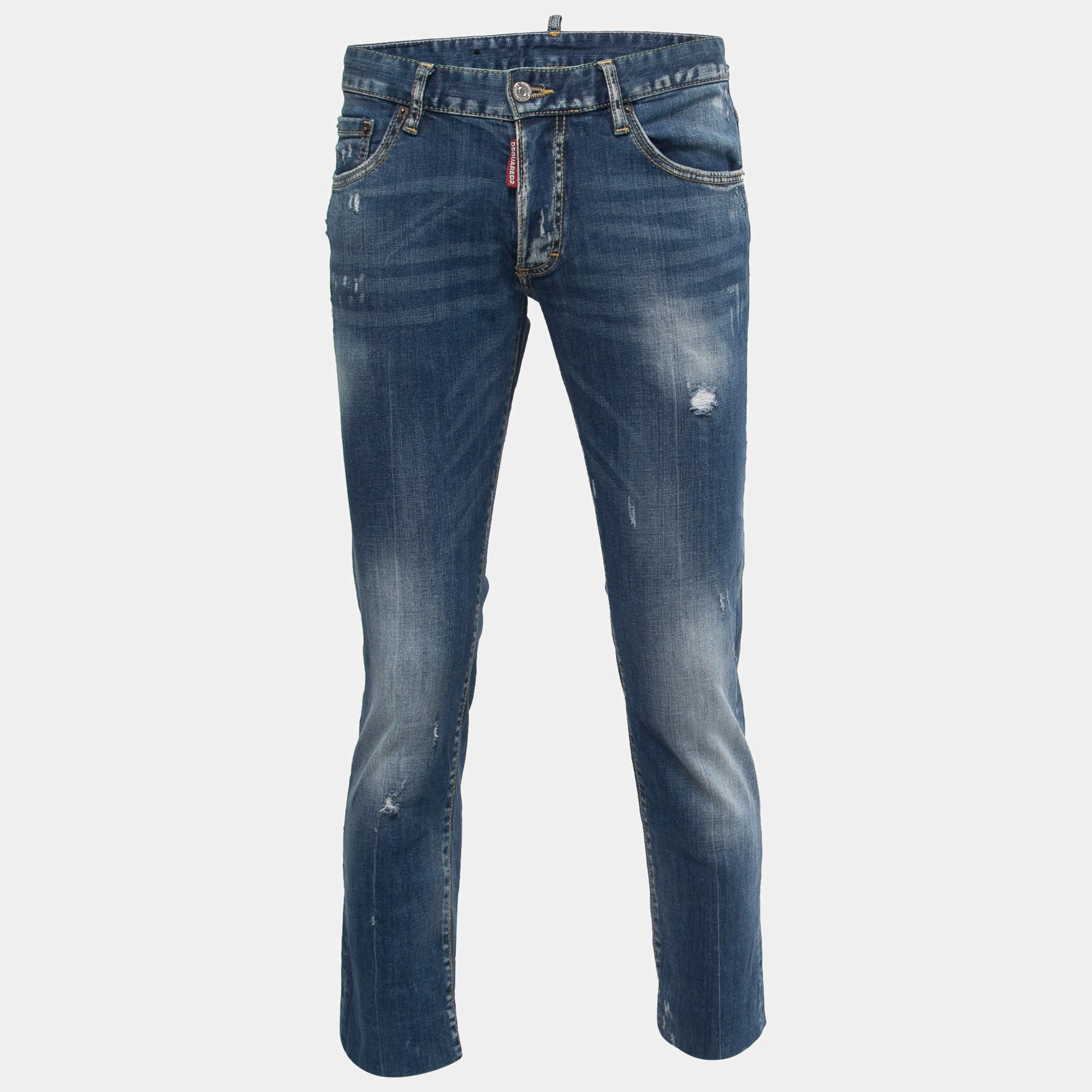 Dsquared2 Blue Denim Slim Jeans XL
