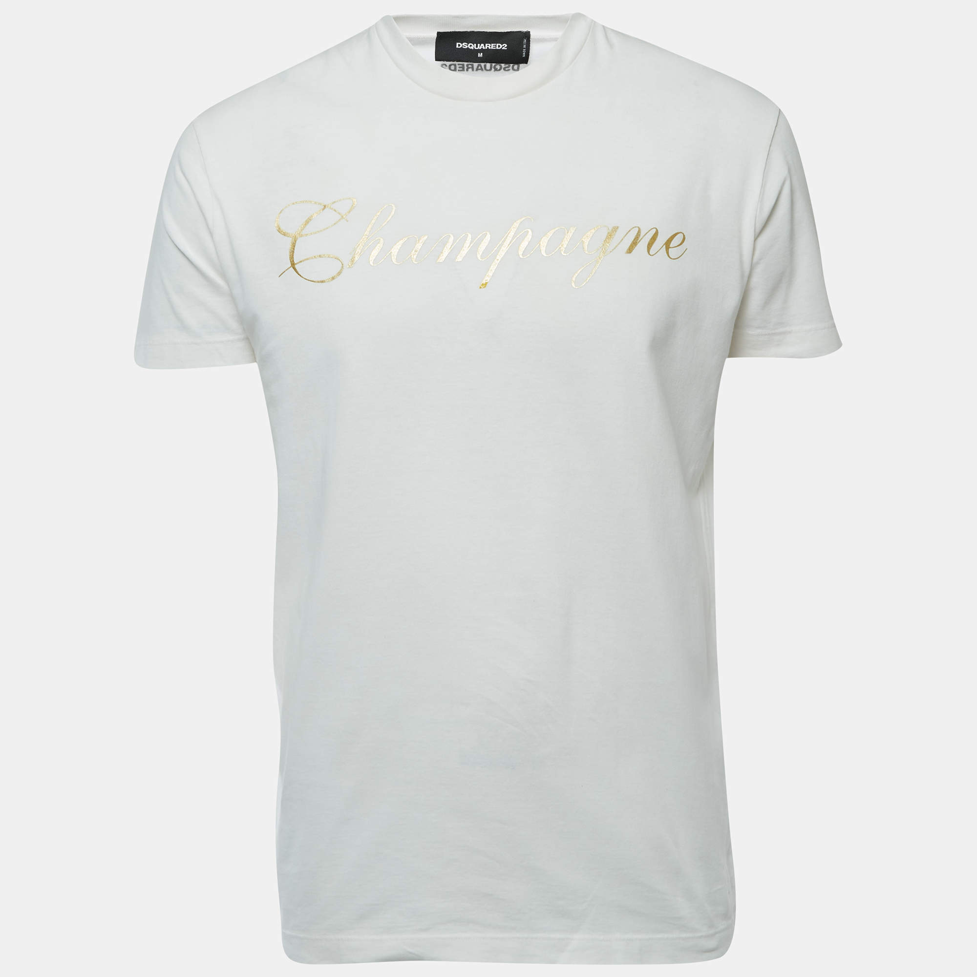 Dsquared and 2025 champagne t shirt