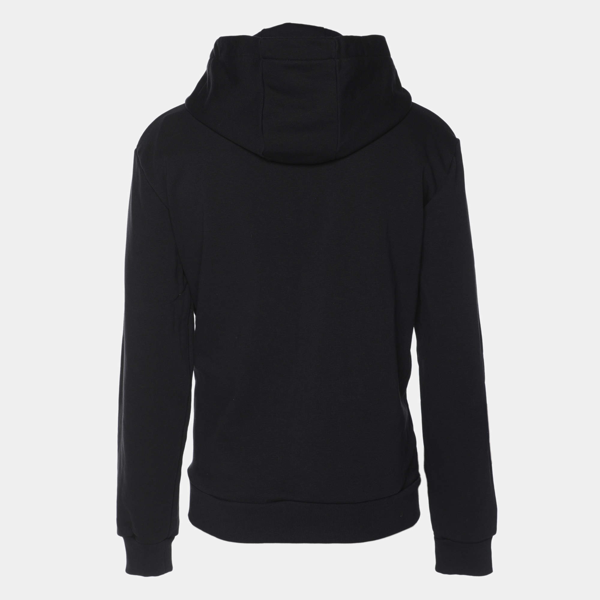 Emporio Armani Navy Blue Jersey Hooded Sweatshirt XS