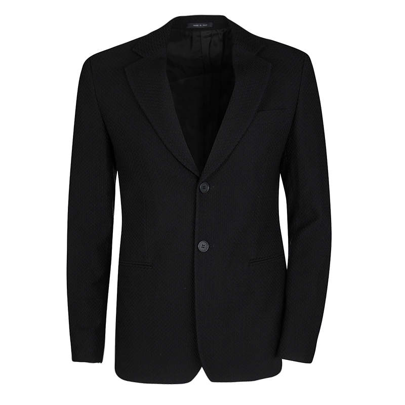 armani black blazer