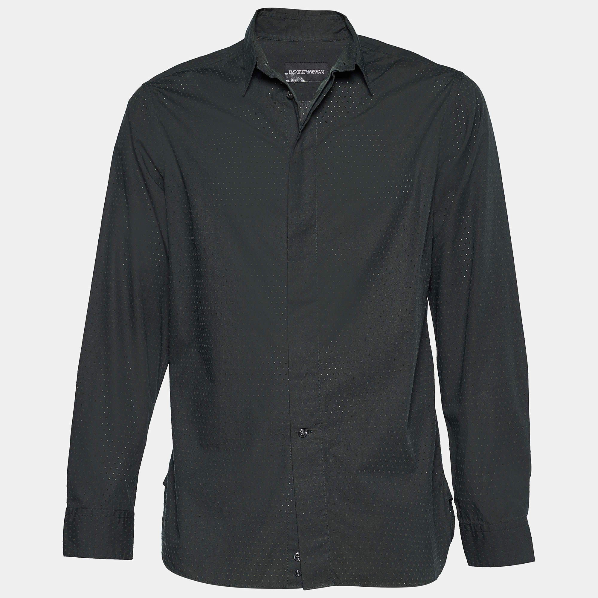 トップス EMPORIO ARMANI fake button shirt EMPORIO ARMANI fake button shirt - メルカリ