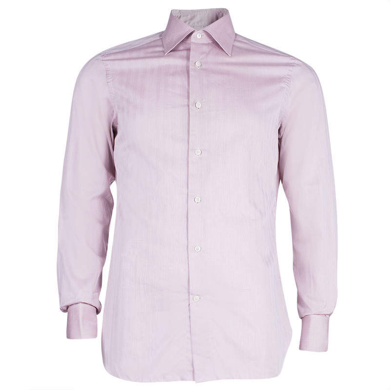 Ermenegildo Zegna Men's Pink Shirt XXS