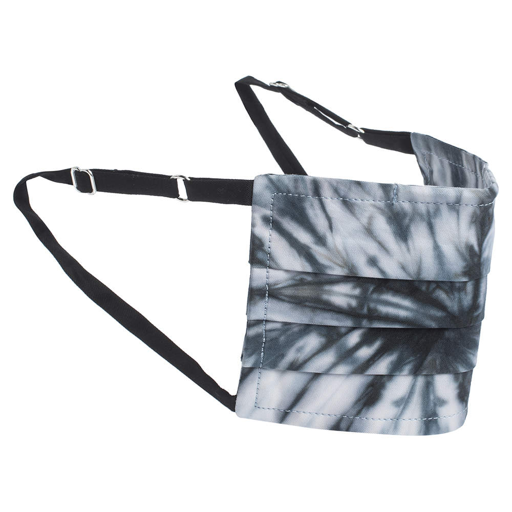 Non-Medical Handmade Black Tie Dye Face Mask By Mr. Moudz Collection (Available for UAE Customers Only)