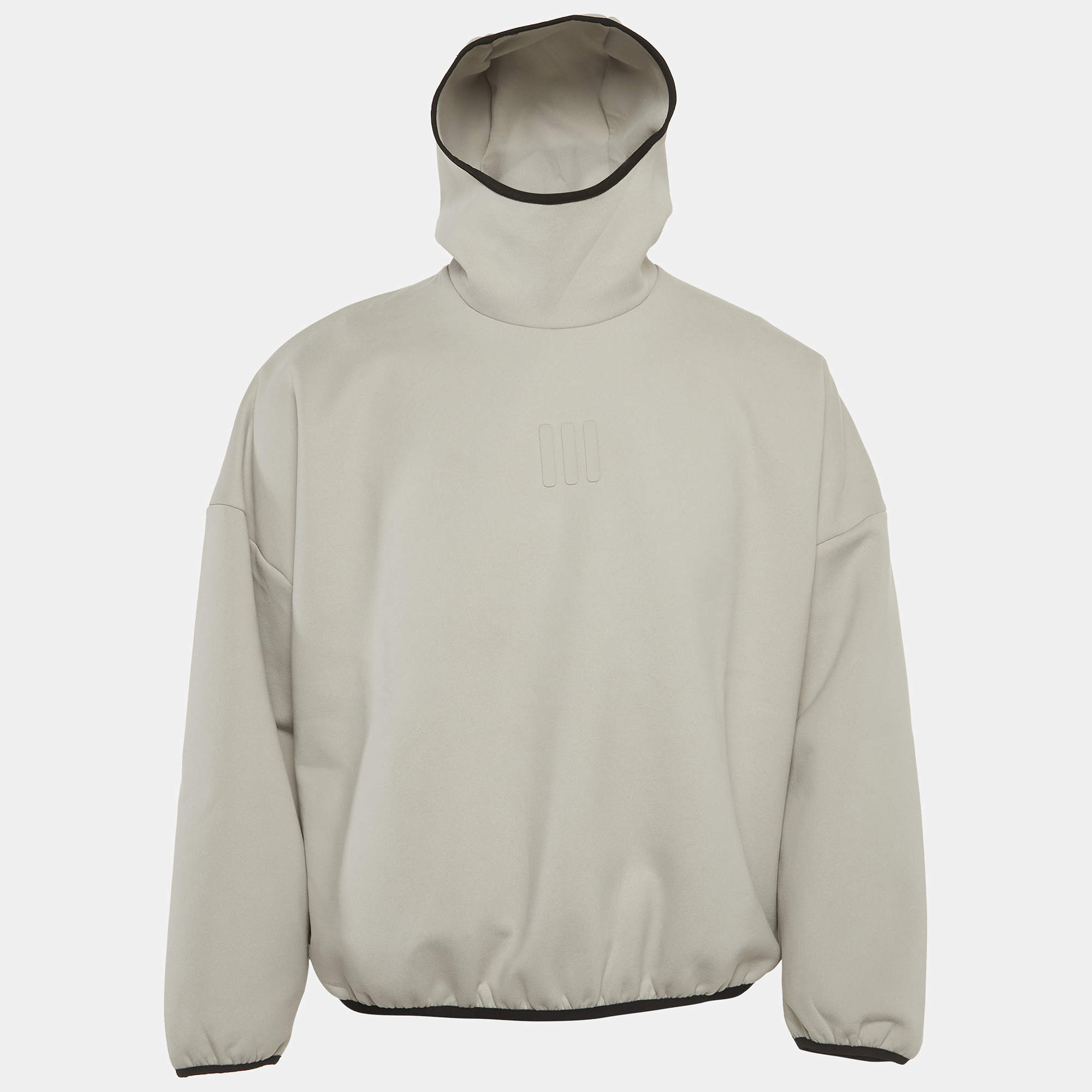 مملوكة مسبقًا Adidas x Fear of God Sage Green Suede Athletics Hoodie XS