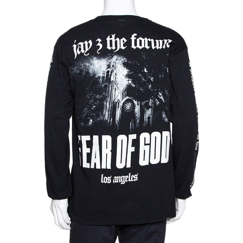 FEAR OF GOD JAY-Z Forum Long Sleeve Tee - Tシャツ/カットソー(七分