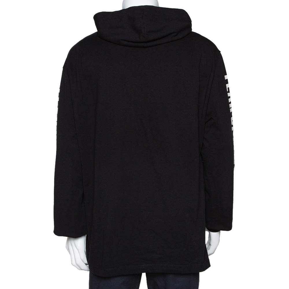 Fear Of God Jeans Fifth Collection Black Knit Hoodie M