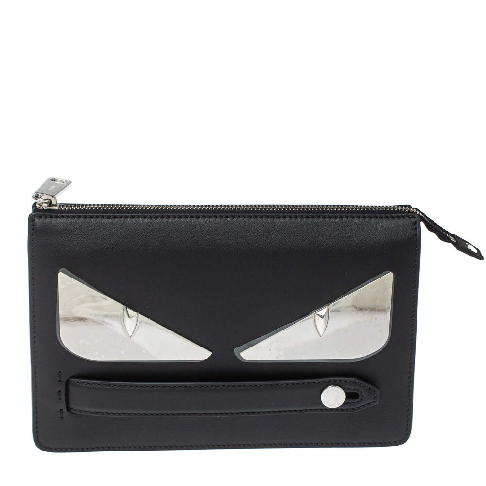 Fendi Clutch Bag in Black for Men