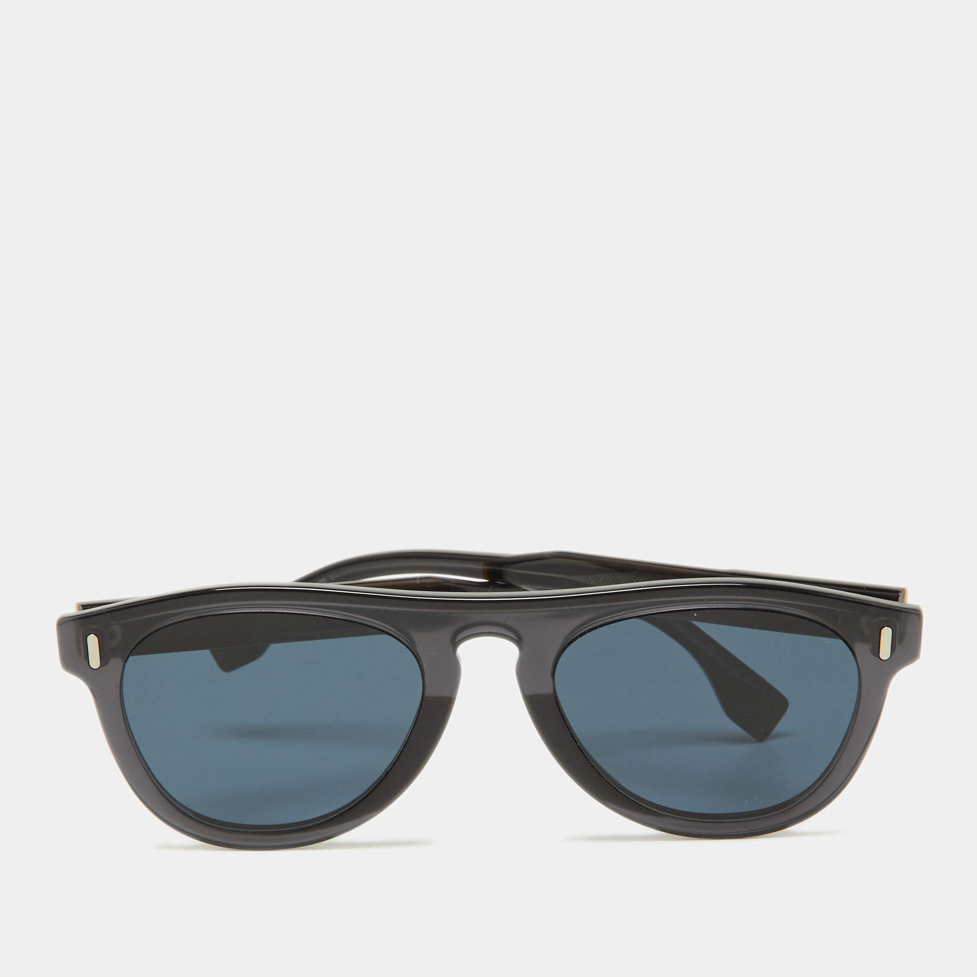 Fendi Black & Yellow/Blue FF M0092/S Wayfarer Sunglasses