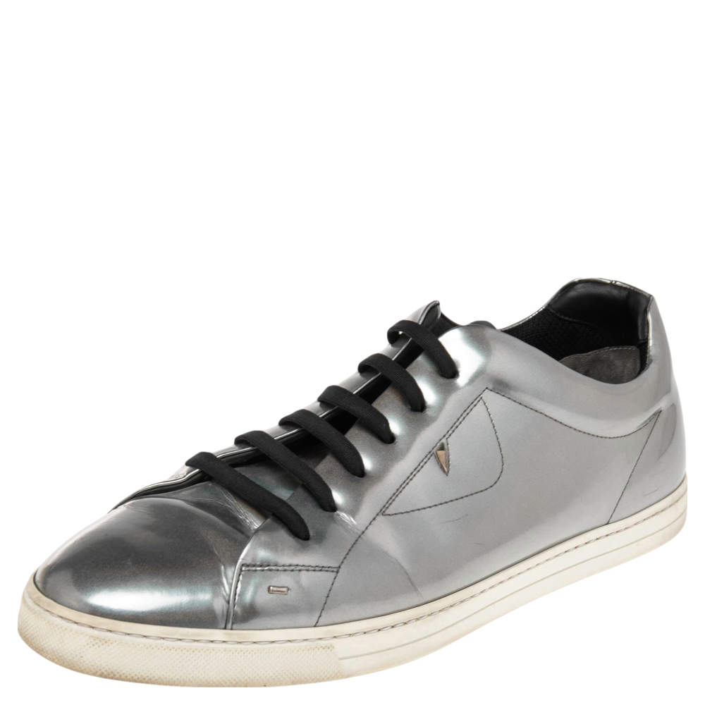 fendi silver shoes