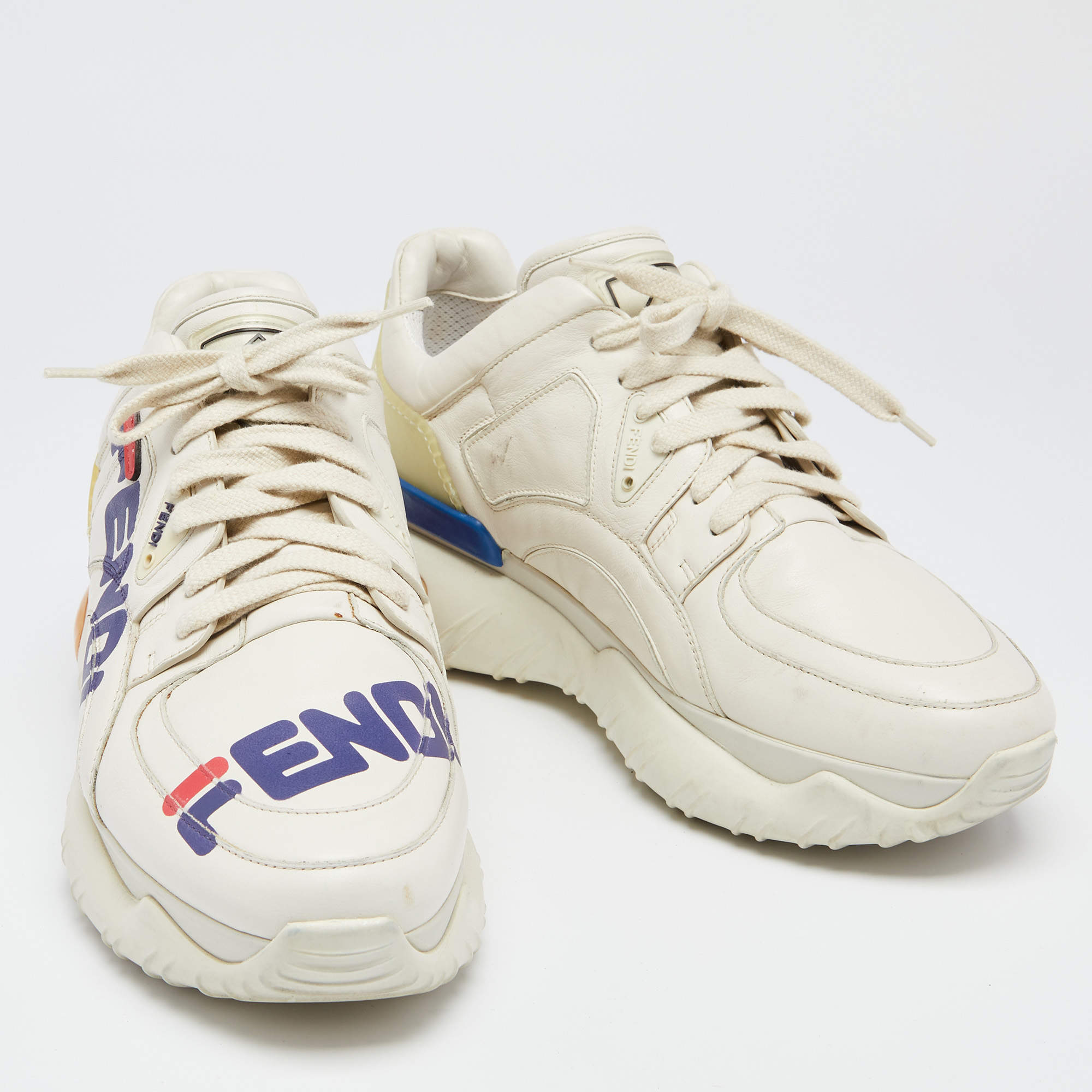 Fendi Men's Fendi Mania Reloaded FF Sock Sneakers | Neiman Marcus