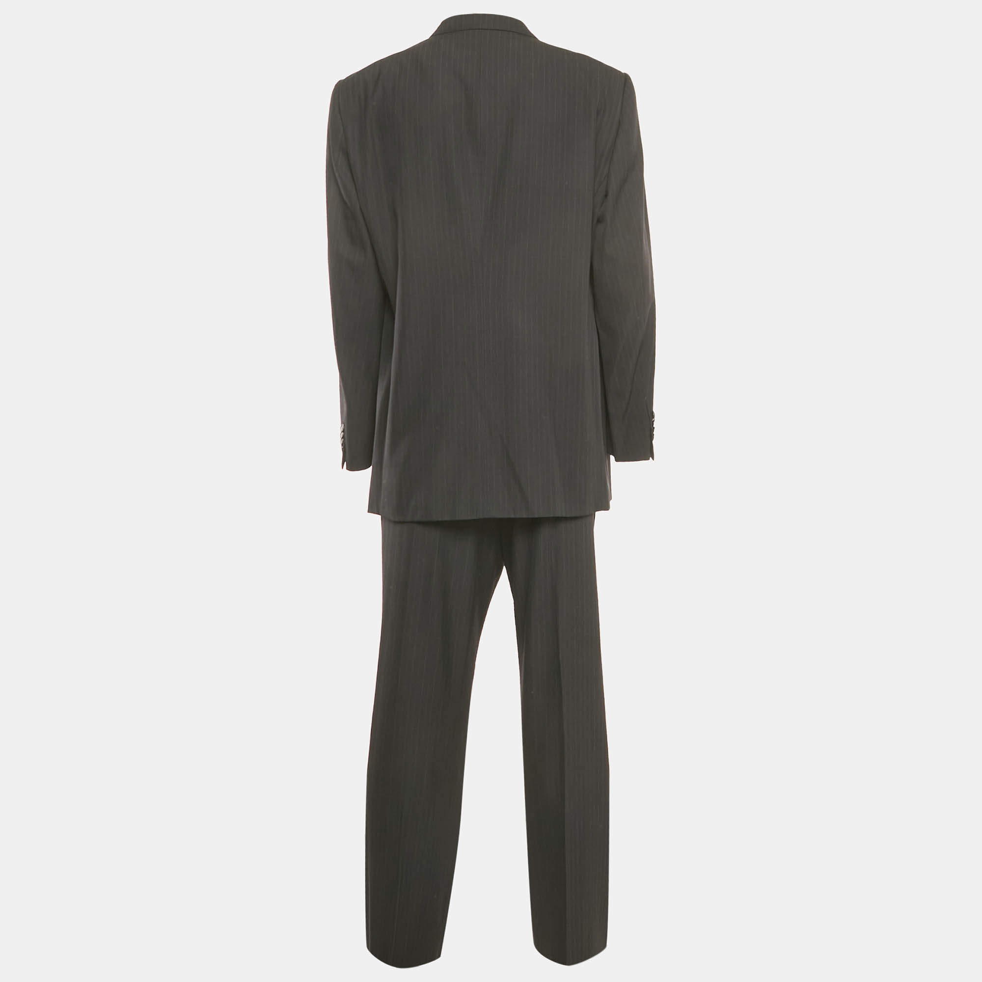 Giorgio Armani BORGO21 セットアップスーツ　BLACK luxury-men-giorgio-armani-used