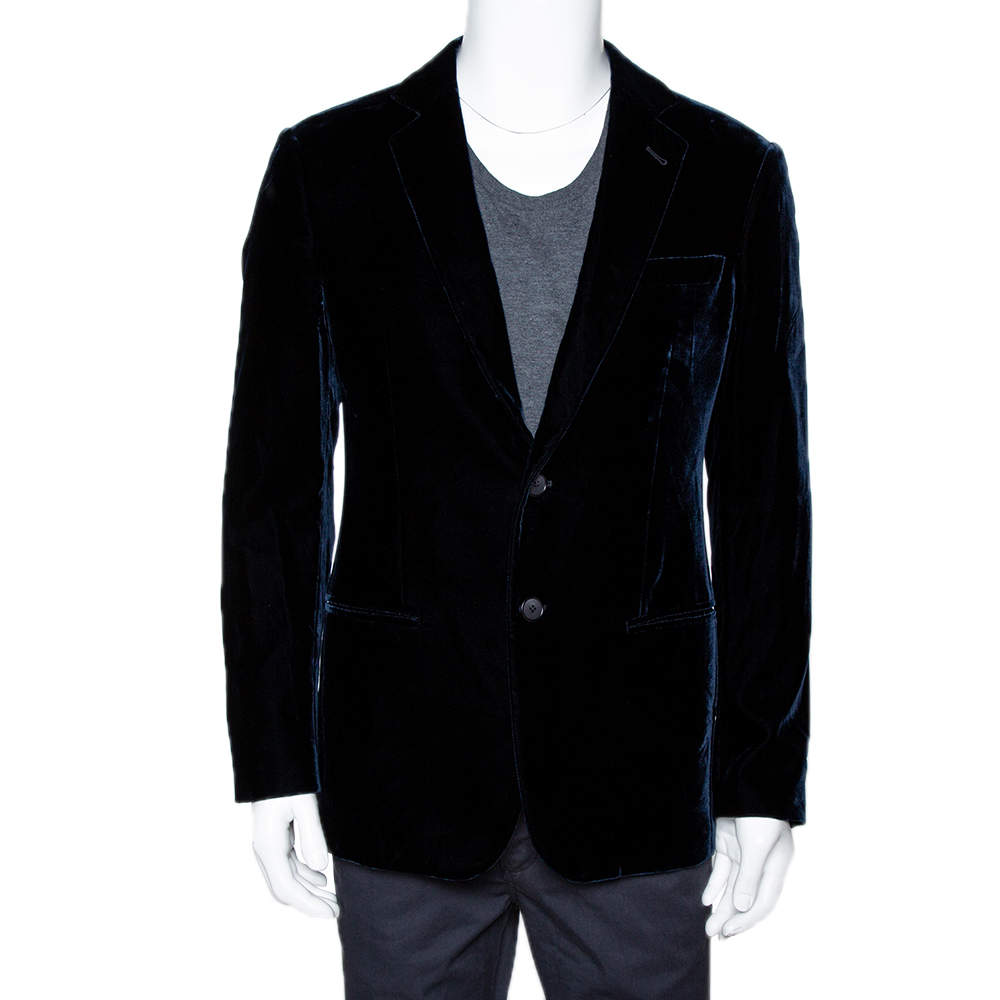 armani blue coat