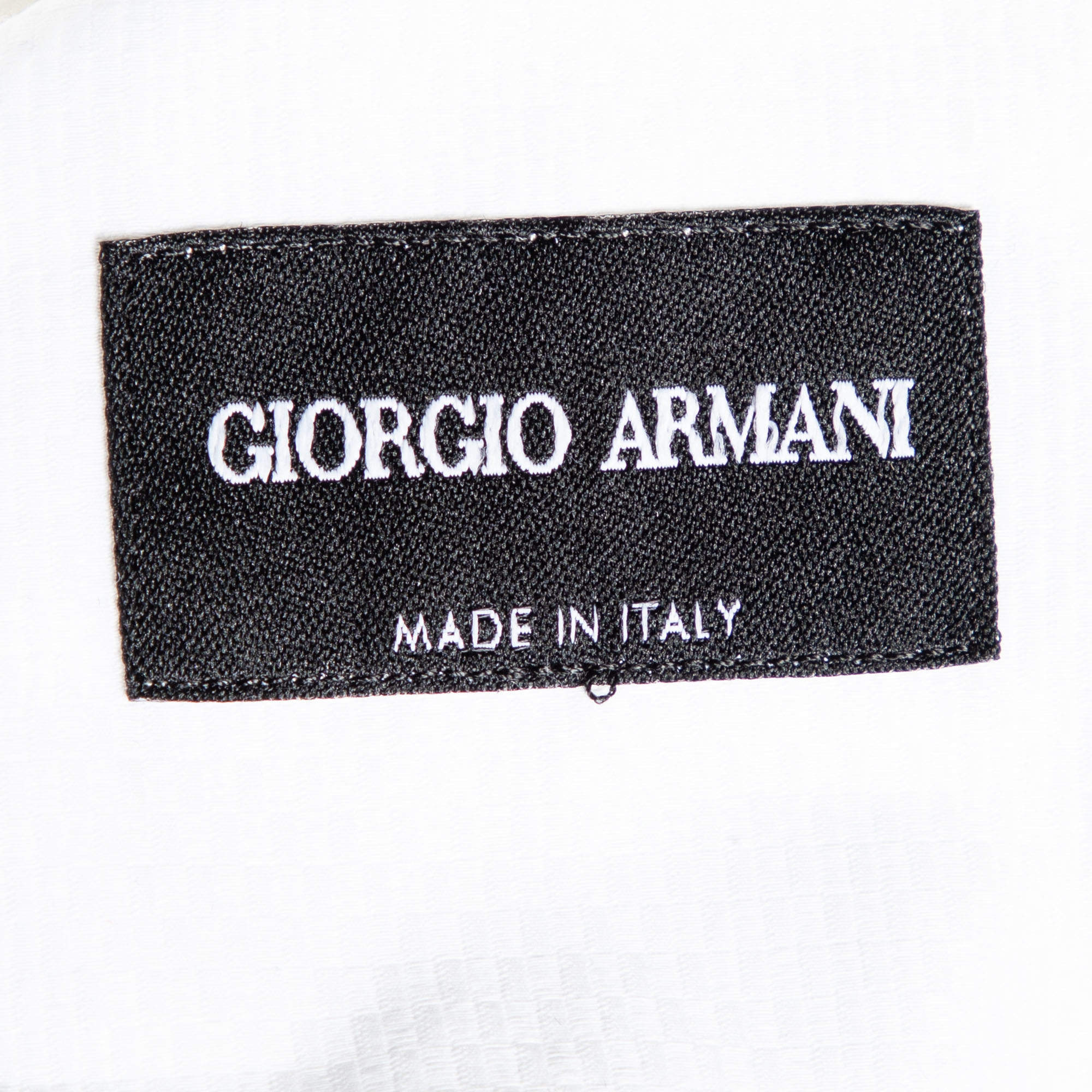 Giorgio Armani Luxury Brand White Polo Shirt - Tagotee