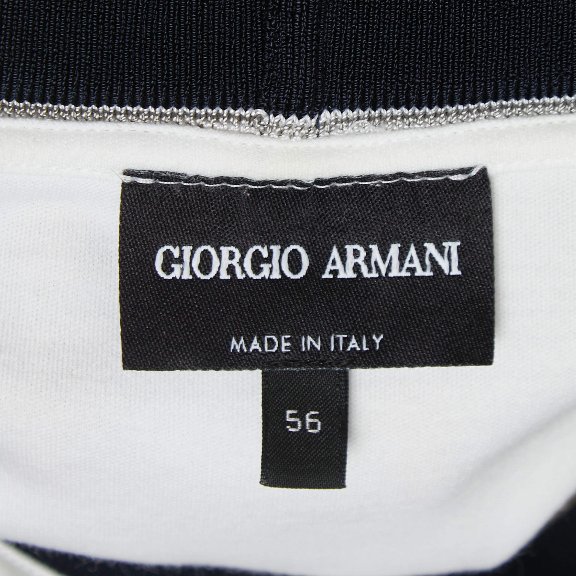 Giorgio Armani Luxury Brand White Polo Shirt - Tagotee