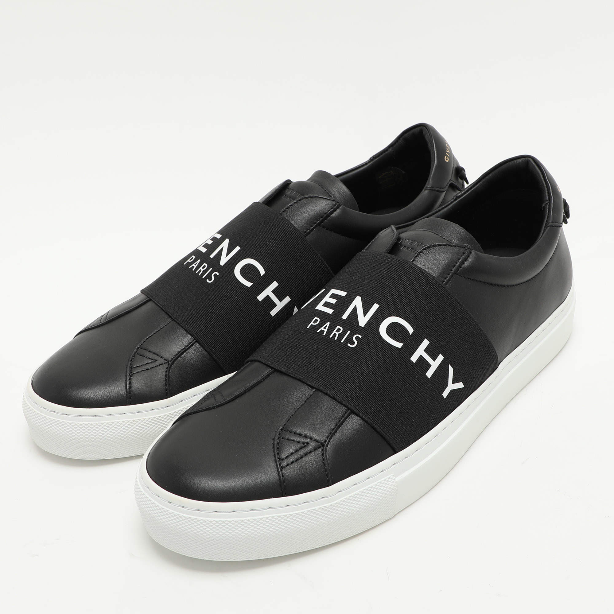Givenchy White Leather Tyson High Top Sneakers Size 44
