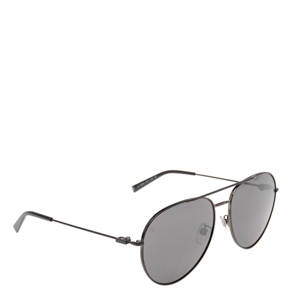 Givenchy Black/Grey Mirrored GV 7186/G/S Aviator Sunglasses
