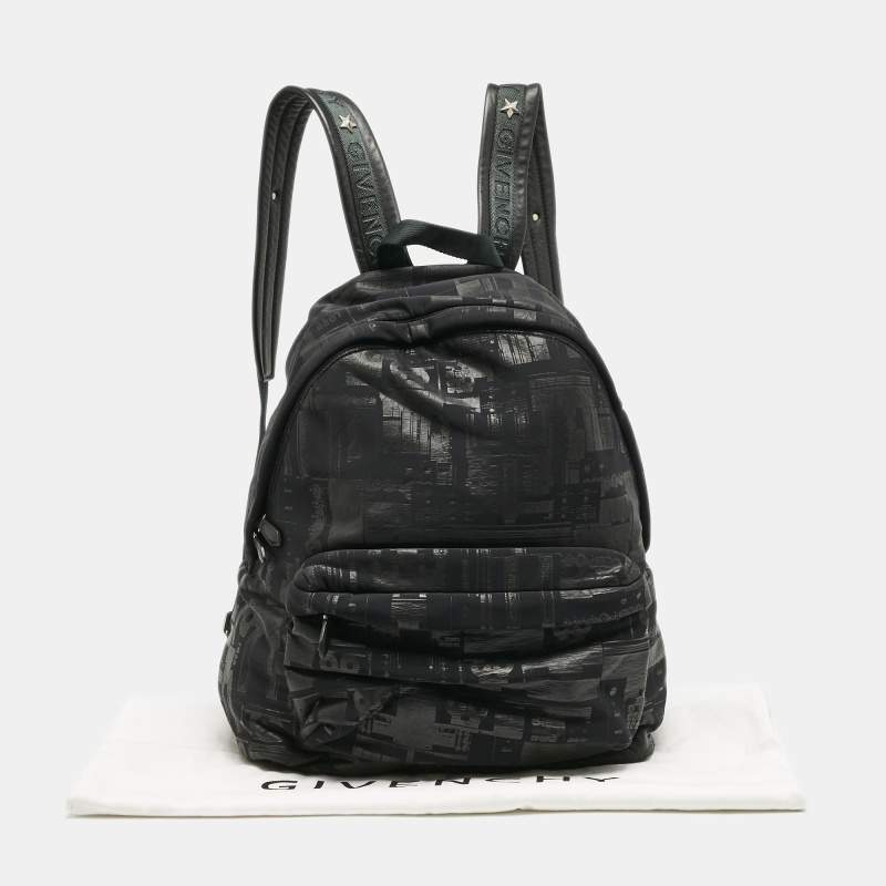 現行　GIVENCHY Rottweiler Print BackPack Givenchy Black Rotterweiler Print Nylon Backpack Bag