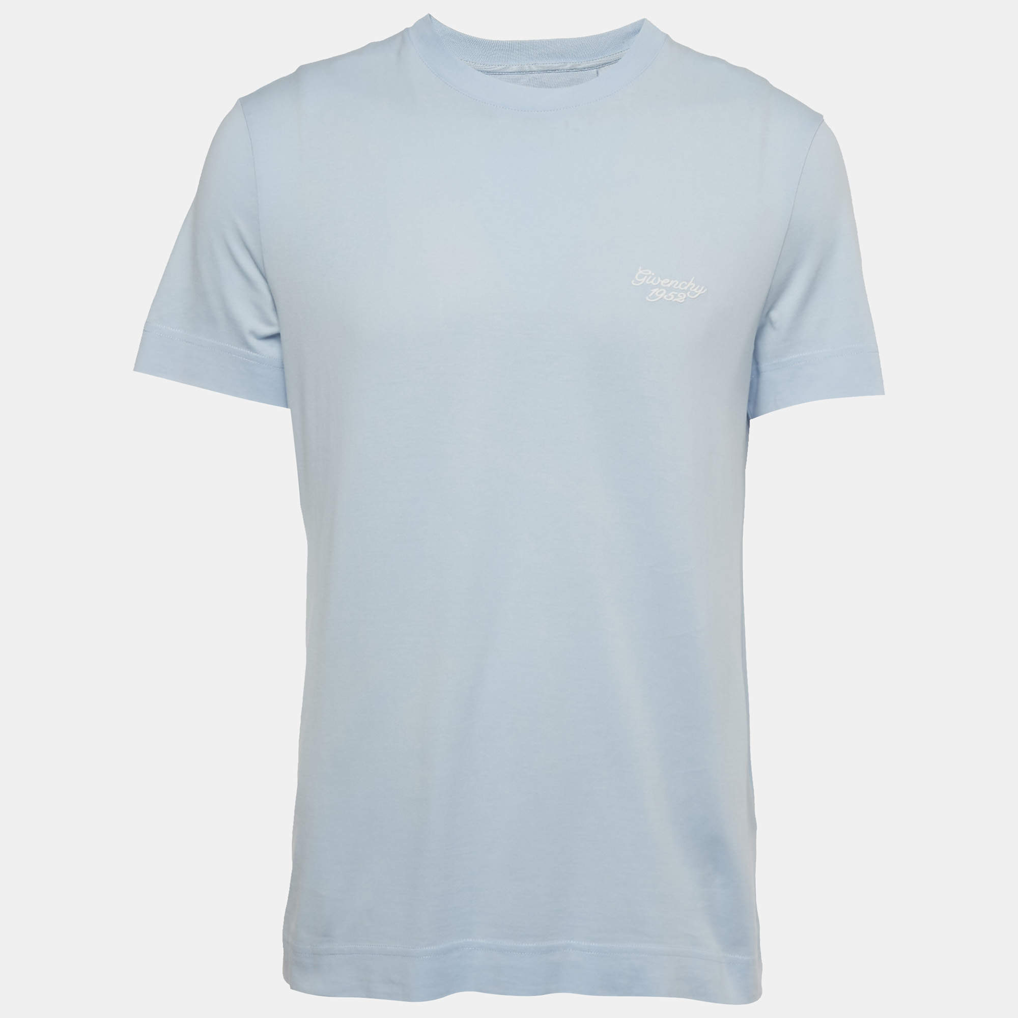 Tシャツ・カットソー Givenchy Light Blue Jersey 40d79ed9df969eea4398aa6942b134