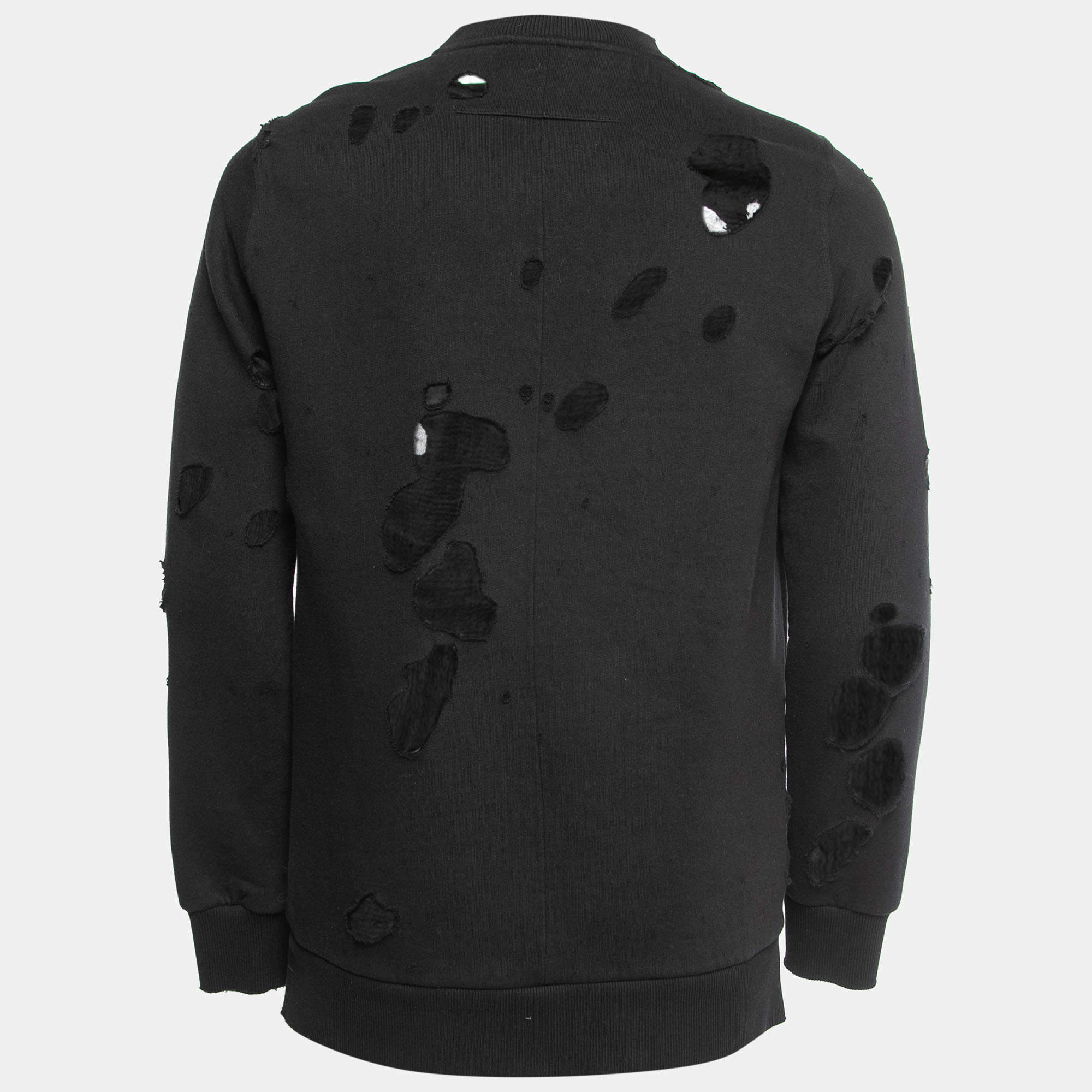 Givenchy destroyed hoodie black online