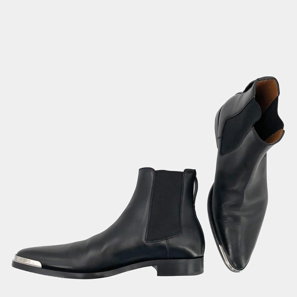 Givenchy Black Leather Chelsea Boots Size EU | TLC
