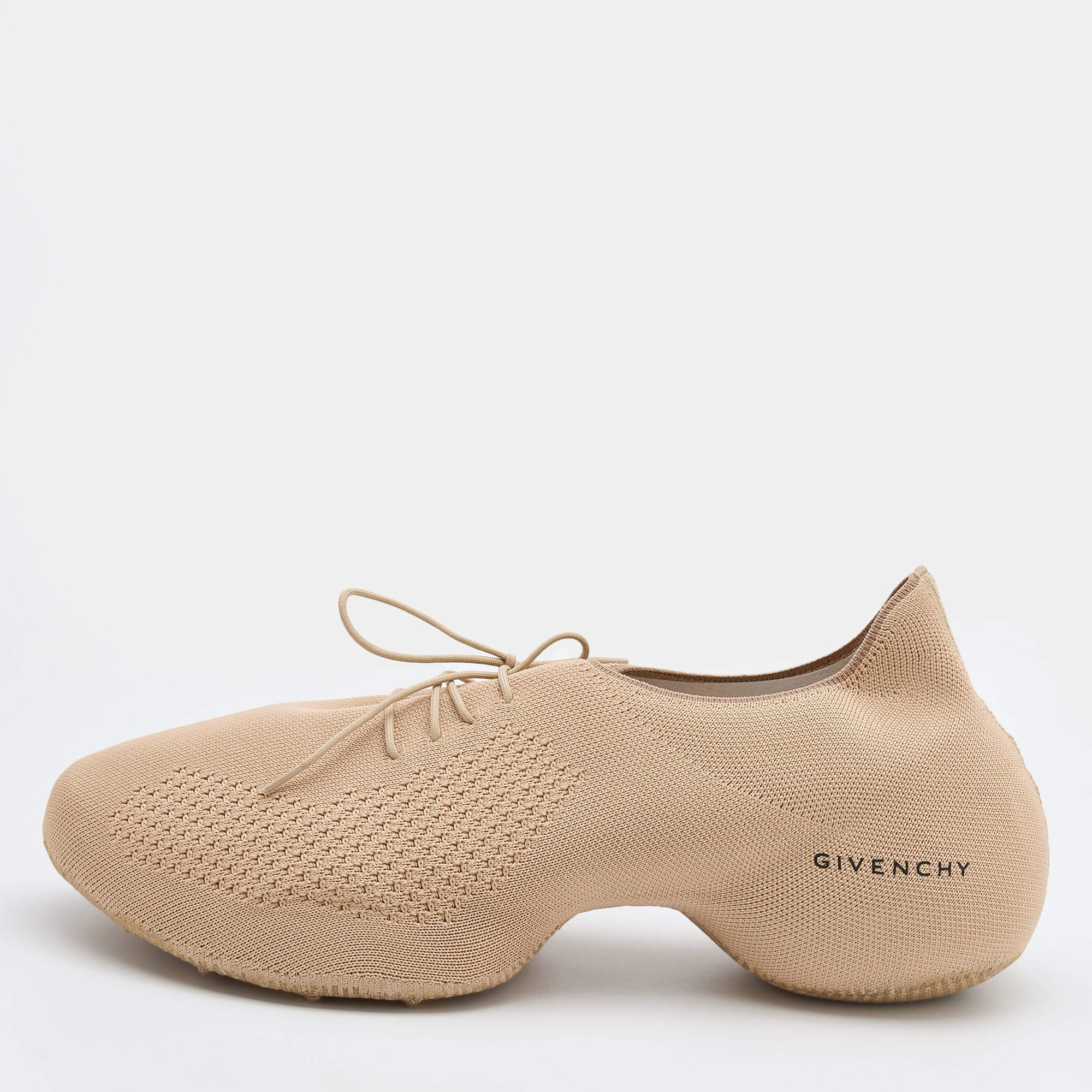 Givenchy Beige Knit Fabric TK-360 Sneakers Size 44