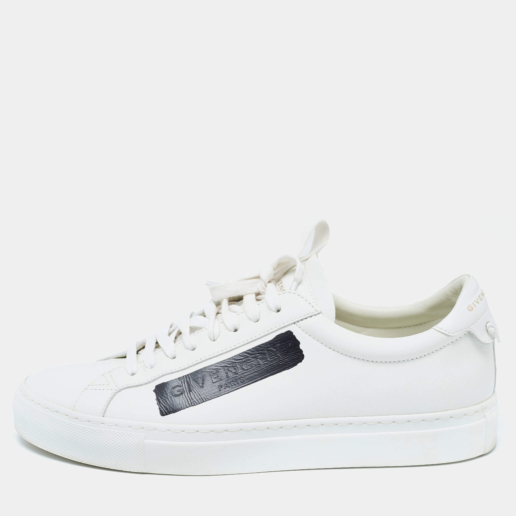 Givenchy White Leather Low Top Sneakers Size 40