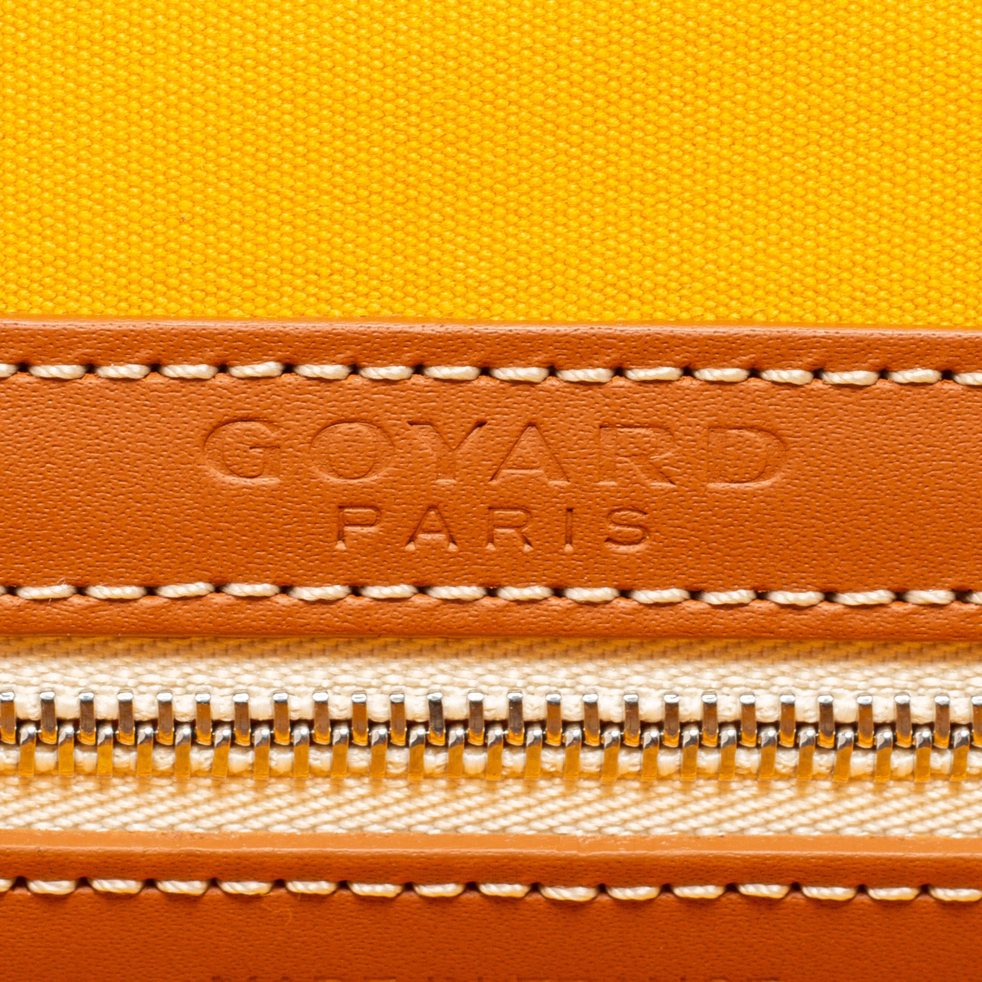 GOYARD Goyardine Bourget PM Orange 1075929