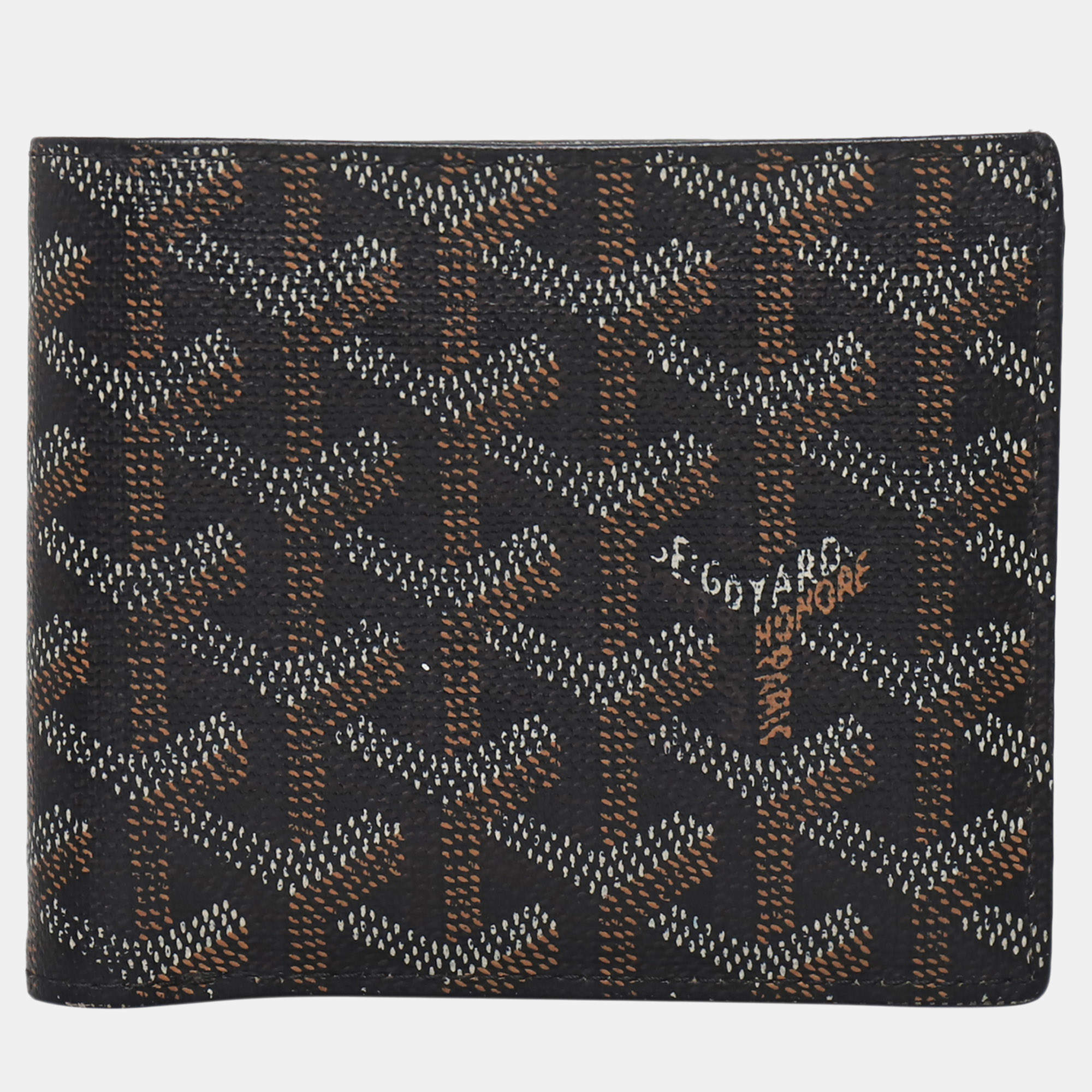 Pre Owned Goyard Goyardine Saint Florentin Bifold Wallet