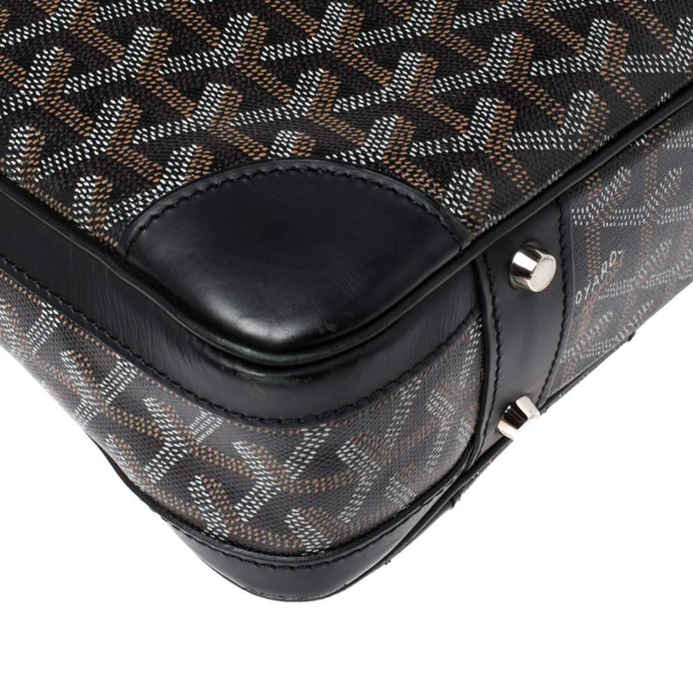 Ambassade leather travel bag Goyard Black in Leather - 36646548