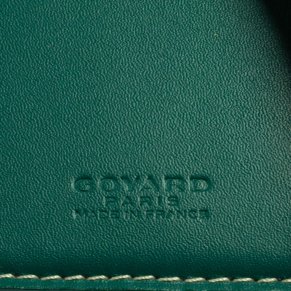 Aripuu on X: Goyard Saint-Pierre Card Wallet Colors: Grey / Green
