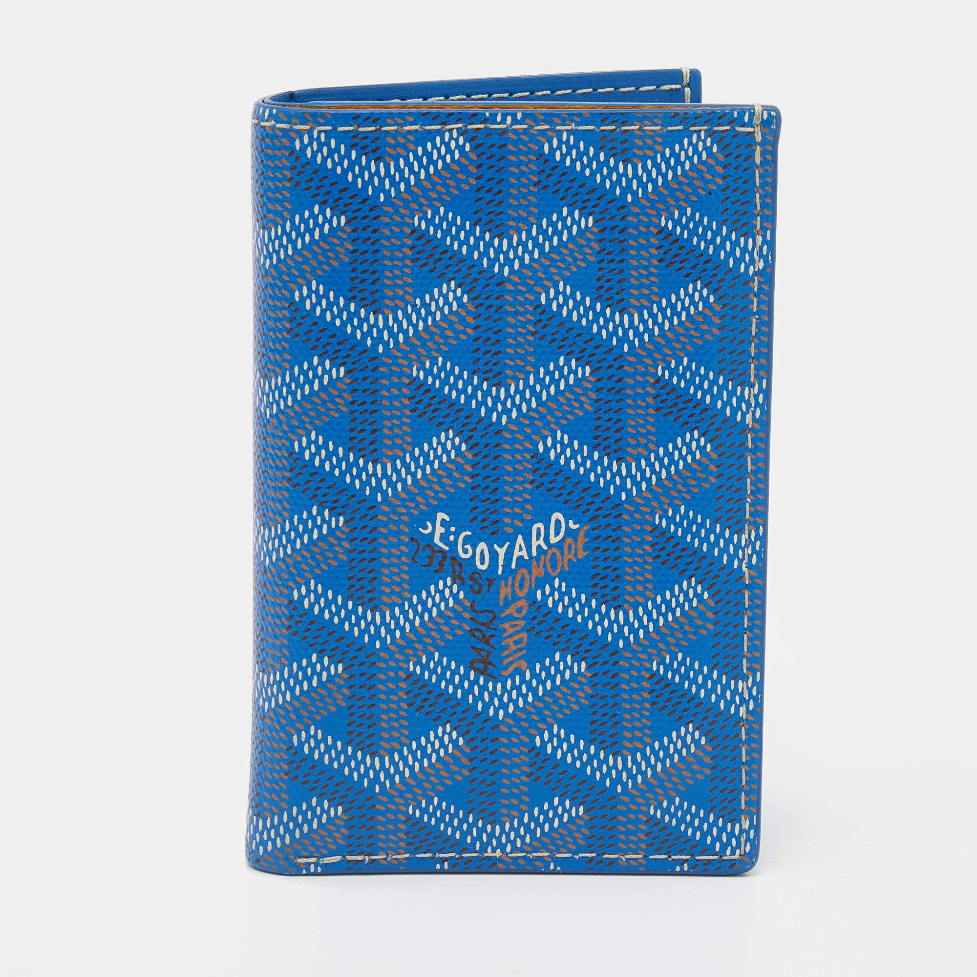 Goyard Saint Pierre Card Holder- Blue