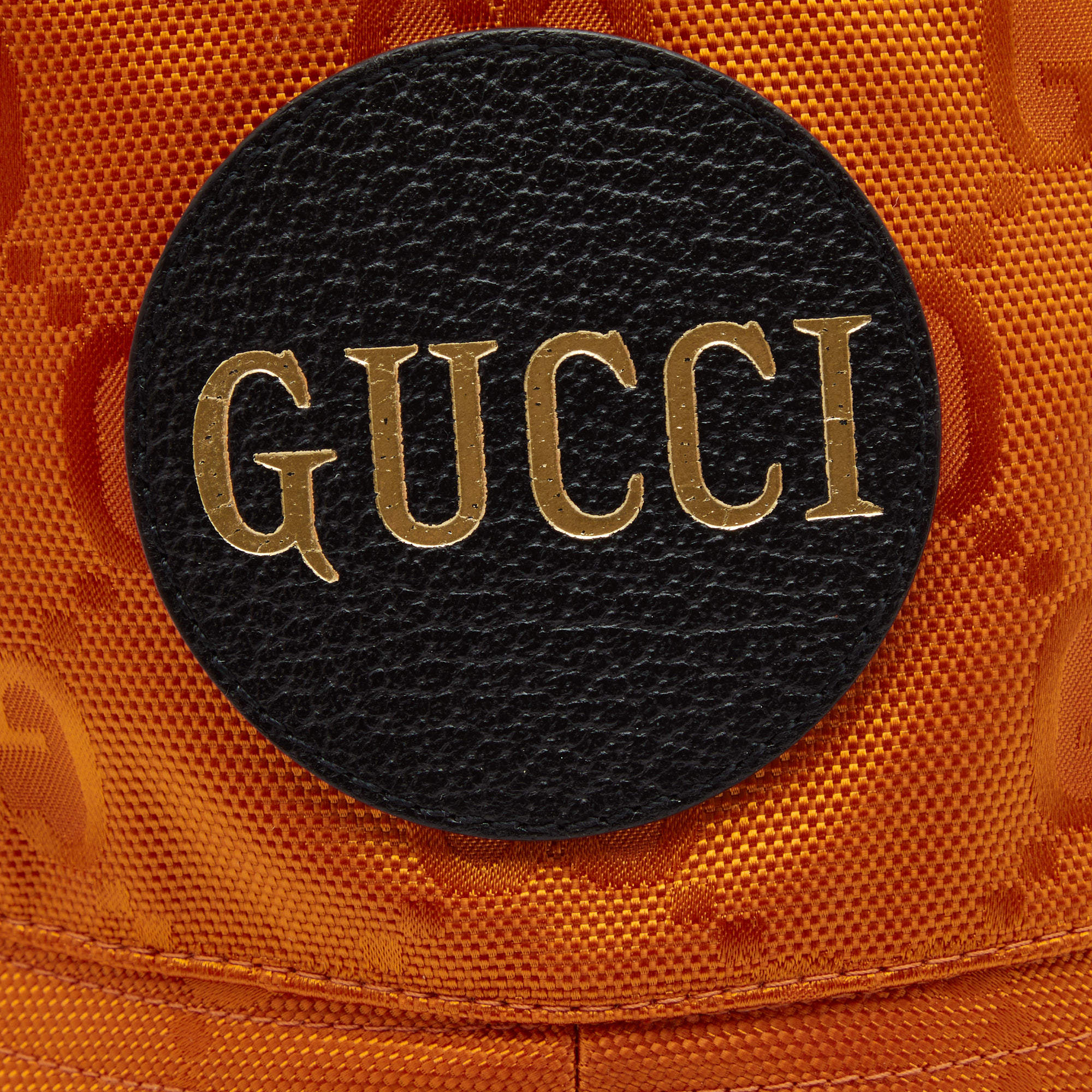 Gucci Off the Grid Orange GG Fabric Bucket Hat S Gucci | TLC