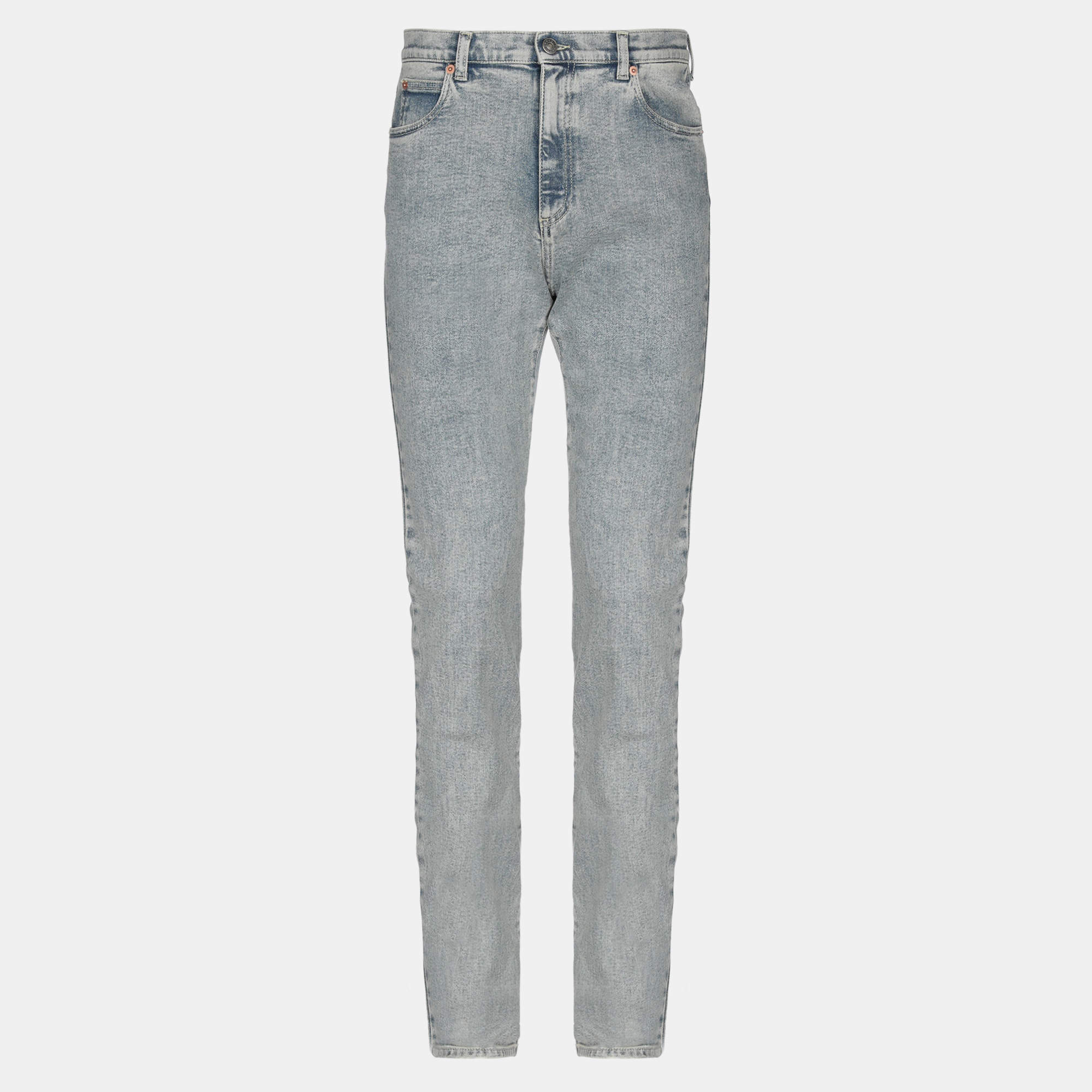 Pre Owned Gucci Cotton Jeans 31