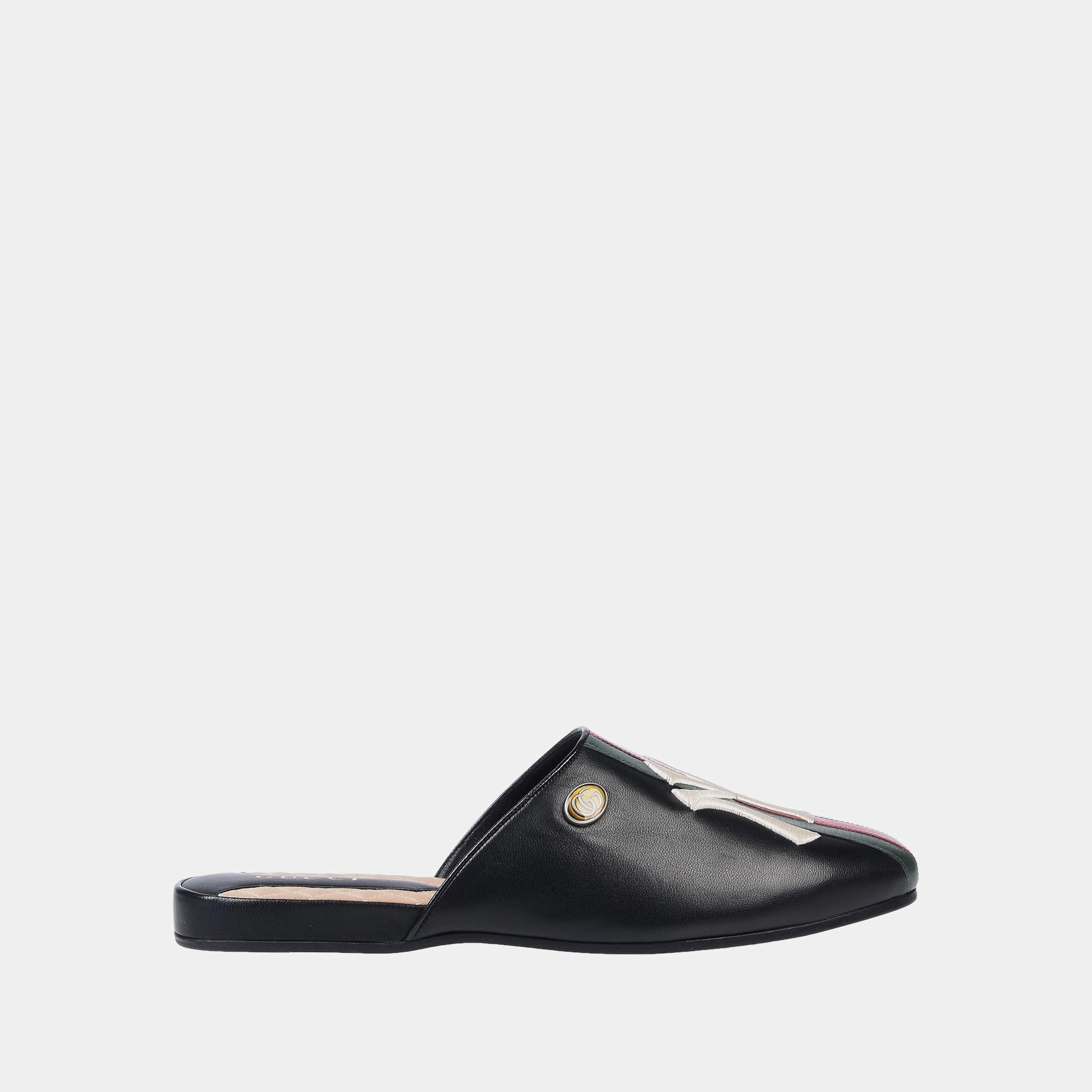 Gucci Leather NY Mules 43.5