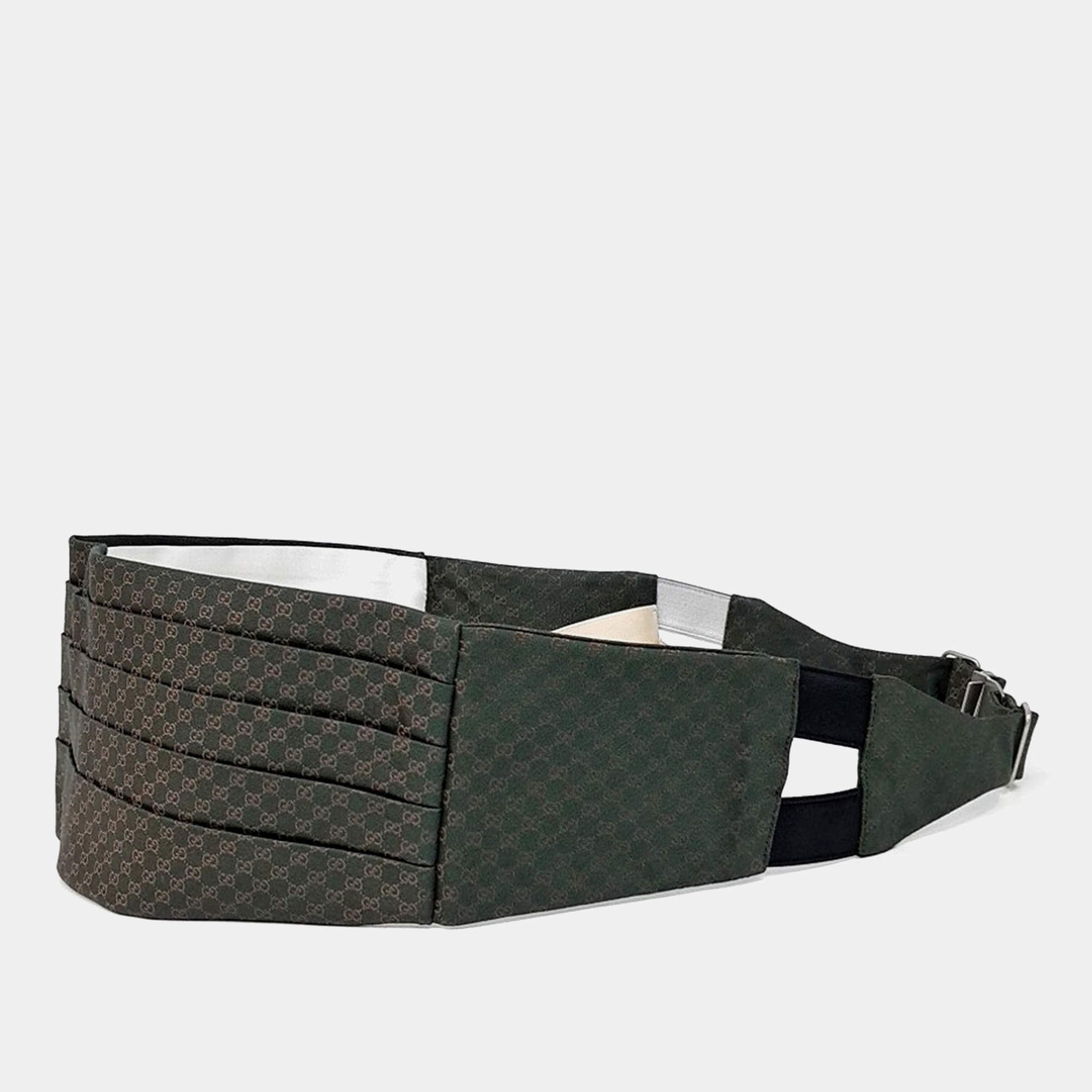 Burberry Multicolor Graffiti Print Check Coated Canvas Belt 105CM