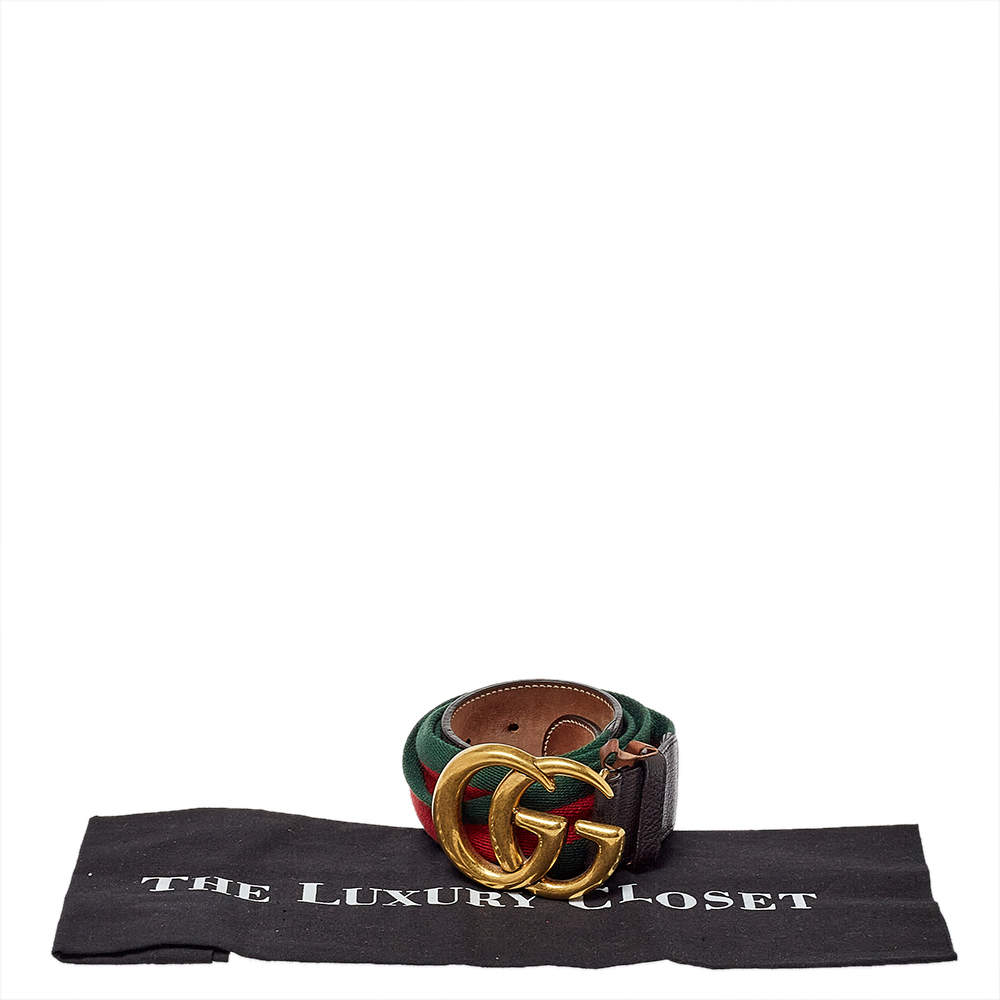 GUCCI GG BROWN LEATHER BELT – TheLuxeLend