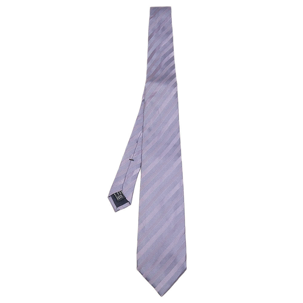 purple gucci tie