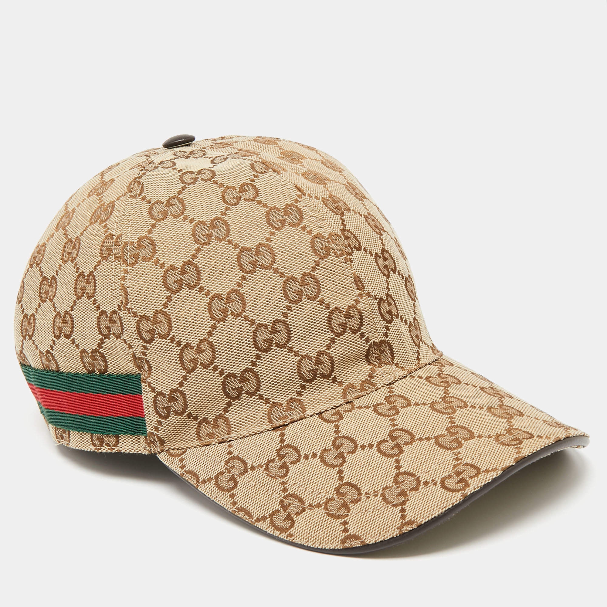 Web-stripe GG-logo baseball cap, Gucci