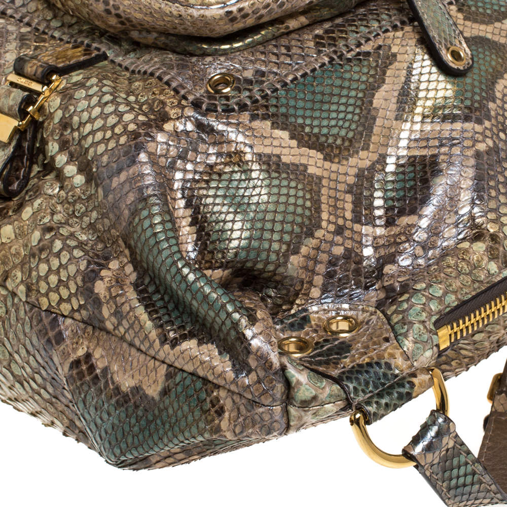 gucci python backpack
