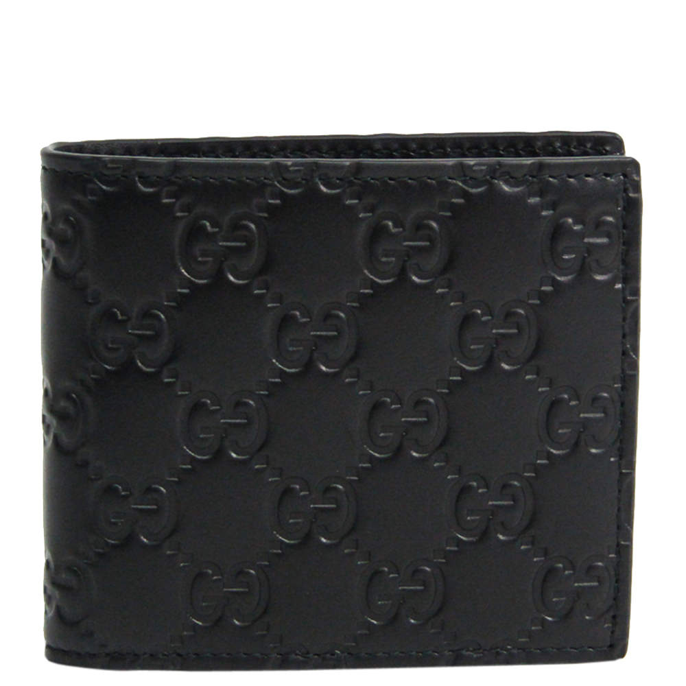 gucci guccissima bifold wallet